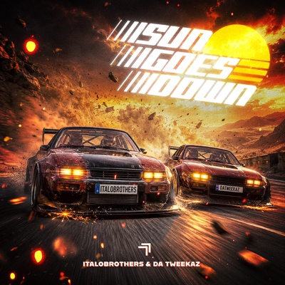 ItaloBrothers & Da Tweekaz - Sun Goes Down (DJ KS Bootleg) album cover
